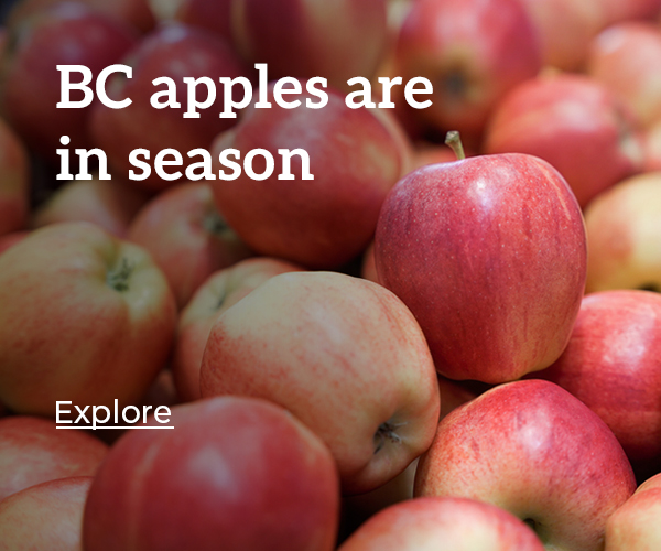 Fresh Local BC Apples Vancouver