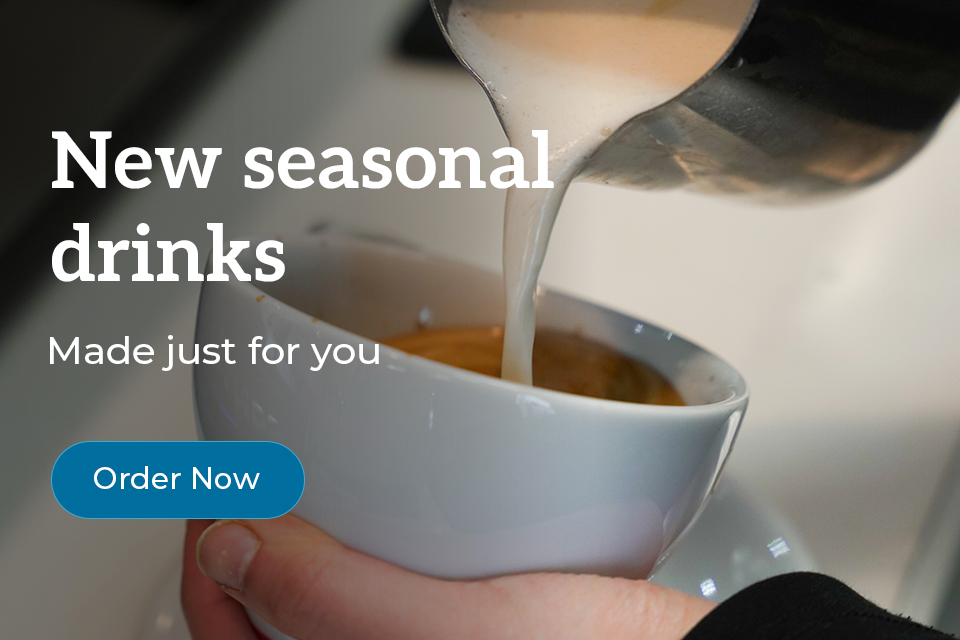 Fall hot drinks and lattes pumpkin latte Vancouver